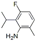 Benzenamine, 3-fluoro-6-methyl-2-(1-methylethyl)- (9CI) 结构式