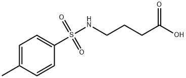 4-(甲苯-4-磺酰基氨基)-丁酸, 1213-42-9, 结构式