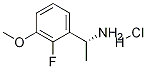 (R)-1-(2-氟-3-甲氧基苯基)乙-1-胺, 1213014-67-5, 结构式