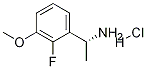 (1R)-1-(2-FLUORO-3-METHOXYPHENYL)ETHYLAMINE-HCl Structure