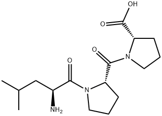 H-LEU-PRO-PRO-OH Structure