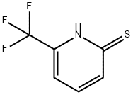 2-Mercapto-6-(trifluoromethyl)pyridine Struktur