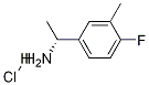 (1R)-1-(4-FLUORO-3-METHYLPHENYL)ETHYLAMINE-HCl Struktur