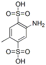 4-Aminotoluene-2,5-disulfonicacid Structure
