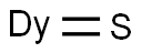 DYSPROSIUM SULFIDE Structure