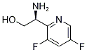 (S)-2-Amino-2-(3,5-difluoropyridin-2-yl)ethanol,1213486-60-2,结构式