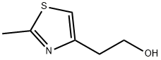 2-(2-甲基-1,3-噻唑-4-基)乙醇 结构式