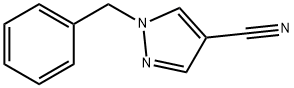 1-苯基-1H-吡唑-4-甲腈,121358-86-9,结构式