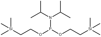 Bis(2-(trimethylsilyl)ethyl) diisopropylphosphoramidite|BIS(2-(TRIMETHYLSILYL)ETHYL) DIISOPROPYLPHOSPHORAMIDITE