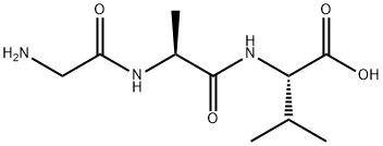 glycyl-alanyl-valine 结构式