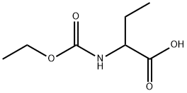 Butanoic  acid,  2-[(ethoxycarbonyl)amino]- Struktur