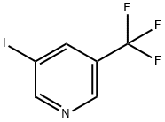 3-Iodo-5-(trifluoromethyl)pyridine Struktur