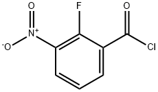 2-Fluoro-3-nitrobenzoyl chloride 结构式