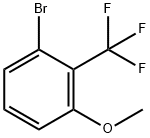 1-溴-3-甲氧基-2-(三氟甲基)苯,1214345-25-1,结构式