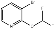 3-broMo-2-(difluoroMethoxy)pyridine Structure