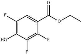 Ethyl2,3,5-trifluoro-4-hydroxybenzoate Struktur