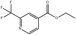 2-(トリフルオロメチル)イソニコチン酸エチル 化学構造式