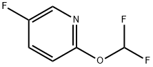 2-(difluoroMethoxy)-5-fluoropyridine Structure