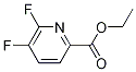 5,6-二氟-2-吡啶甲酸乙酯,1214363-04-8,结构式