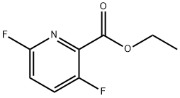 ethyl 3,6-difluoropicolinate,1214363-19-5,结构式