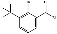 2-Bromo-3-trifluoromethyl-benzoylchloride Struktur