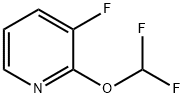 2-(difluoroMethoxy)-3-fluoropyridine Struktur