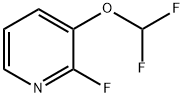 3-(Difluoromethoxy)-2-fluoro-pyridine Struktur