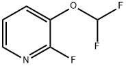 3-(二氟甲氧基)-2-氟吡啶,1214377-44-2,结构式