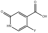 4-Pyridinecarboxylic acid, 5-fluoro-1,2-dihydro-2-oxo- 化学構造式