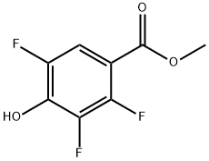 Methyl4-hydroxy-2,3,5-trifluorobenzoate Struktur