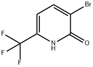 3-Bromo-2-hydroxy-6-(trifluoromethyl)pyridine Structure