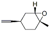 7-Oxabicyclo[4.1.0]heptane, 4-ethynyl-1-methyl-, [1R-(1alpha,4alpha,6alpha)]- (9CI),121467-29-6,结构式
