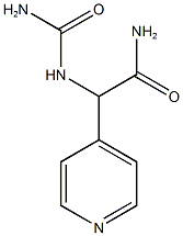 2-[(Aminocarbonyl)amino]-2-pyridin-4-ylacetamide|2-(吡啶-4-基)-2-碘乙酰胺