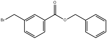 苯并ICACID,3-(溴甲基)-,苯基甲基酯 结构式