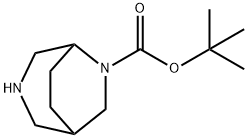 3,6-二氮杂二环[3.2.2]壬烷-6-羧酸叔丁酯, 1214743-62-0, 结构式