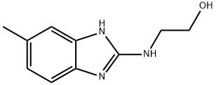 Ethanol, 2-[(5-methyl-1H-benzimidazol-2-yl)amino]- (9CI)