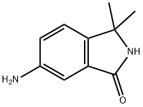 6-aMino-2,3-dihydro-3,3-diMethyl-1H-Isoindol-1-one Struktur