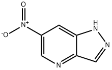 6-nitro-1H-Pyrazolo[4,3-b]pyridine Struktur