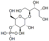 2-O-glucopyranosylribitol-4'-phosphate 结构式