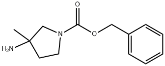 benzyl 3-amino-3-methylpyrrolidine-1-carboxylate|3-氨基-3-甲基-1-吡咯烷羧酸苯甲酯