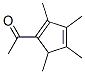 Ethanone, 1-(2,3,4,5-tetramethyl-1,3-cyclopentadien-1-yl)- (9CI) 结构式