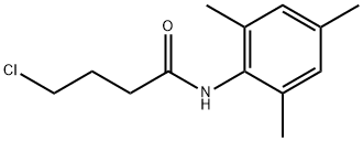 4-CHLORO-N-(2,4,6-TRIMETHYL-PHENYL)-BUTYRAMIDE 化学構造式