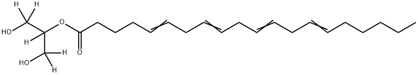 2-Arachidonyl Glycerol-d5 Structure