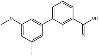 3'-Fluoro-5'-methoxybiphenyl-3-carboxylic acid|3-FLUORO-5-METHOXYBIPHENYL-3-CARBOXYLIC ACID