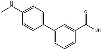 4-(MethylaMino)biphenyl-3-carboxylic acid|4-(METHYLAMINO)BIPHENYL-3-CARBOXYLIC ACID