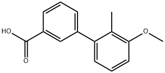 3-METHOXY-2-METHYLBIPHENYL-3-CARBOXYLIC ACID 结构式