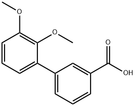 2,3-DiMethoxybiphenyl-3-carboxylic acid Structure