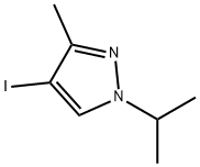 4-iodo-1-isopropyl-3-methyl-1H-pyrazole(SALTDATA: FREE) Struktur