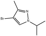 4-溴-1-异丙基-3-甲基-1H-吡唑,1215295-87-6,结构式