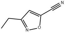 3-ethyl-5-isoxazolecarbonitrile(SALTDATA: FREE) Struktur
